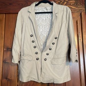 Cream jacket